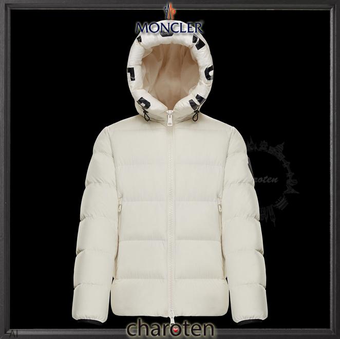 関税送料込 MONCLER コピー DUBOIS ダウンジャケット フードにビッグロゴ☆こなれた感じ 9082409